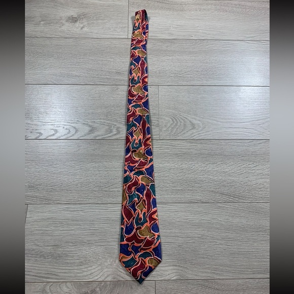 Dino Cellian Vintage Pattern Tie - Picture 2 of 5